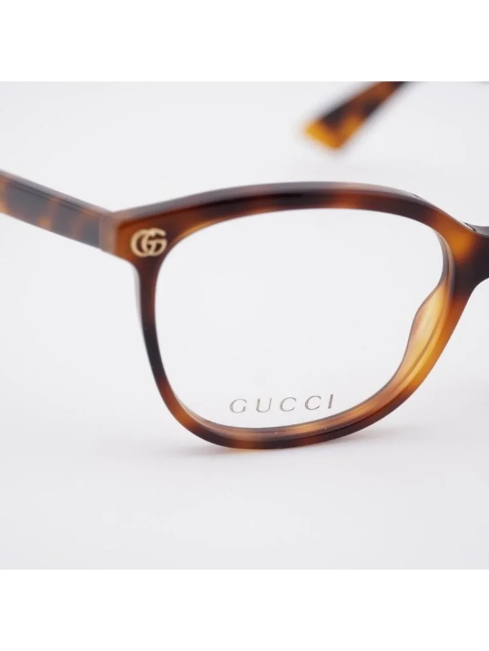 Gucci GG1816O 006 Eyeglasses Havana 54mm Cat Eye Frame